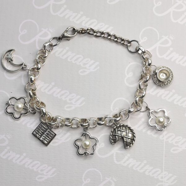 Galène charm bracelet
